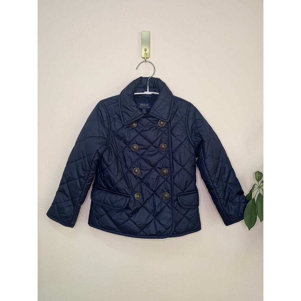 Polo Ralph Lauren quilted girls coat, size 4t